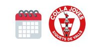 Calendari d'actuacions i diades de la Colla Joves Xiquets de Valls